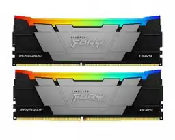 Kingston Fury Renegade RGB DDR4 32GB 2 x 16GB 3200 CL16 Szary Pamięć RAM KF432C16RB12AK2/32