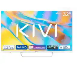 Kivi 32F760QW 32 cale LED Full HD Android TV DVB-T2 Telewizor LED