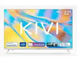 Kivi 32H760QW 32 cale LED HD Ready Android TV DVB-T2 Telewizor LED