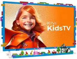 Kivi KidsTV dla dzieci 32 cale LED Full HD Android TV DVB-T2 Telewizor LED