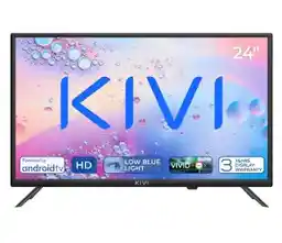 Kivi Telewizor 760QB 24 cale Hd Ready 60Hz Led Android Tv Wi-Fi DVB-T2 Czarny