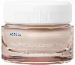 Korres Apothecary Wild Rose rozjaśniający krem na noc z olejkiem z dzikiej róży 40ml