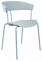 Krzesło JETT jasnoszare - polipropylen, metal PC-161.GREY King Home