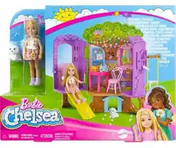 Lalka Barbie Chelsea Domek na drzewie HPL70