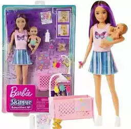 Lalka Barbie Skipper Babysitters Usypianie maluszka HJY33