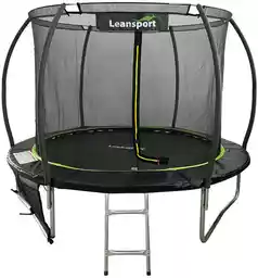 Lean Sport Max 183cm 6ft Trampolina Czarno-Zielona