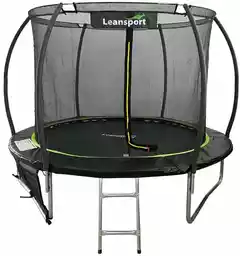 Lean Sport Max Trampolina 10ft 305cm Czarno-Zielona