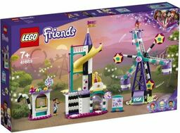 Lego Friends 41689, magiczny diabelski młyn i zjeżdżalnia
