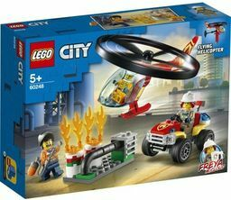 Lego City 60248 - helikopter strażacki leci na ratunek