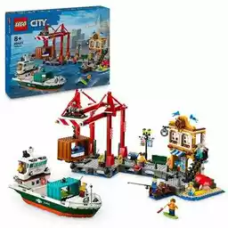 Lego 60422 City Nadmorski port ze statkiem towarowym