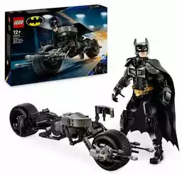 Lego 76273 DC Figurka Batmana do zbudowania i batcykl