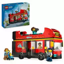 Lego City 60407 Czerwony, piętrowy autokar