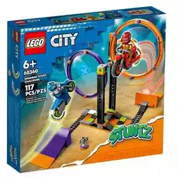 Lego City Wyzwanie kaskaderskie obracające się okręgi 60360