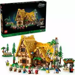 Lego Disney Princess Chatka Królewny Śnieżki i siedmiu krasnoludków 43242