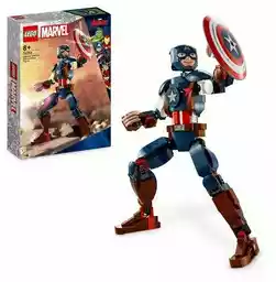 Lego Marvel Figurka Kapitana Ameryki do zbudowania 76258