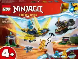 Lego Ninjago Nya i Arin bitwa na grzbiecie małego smoka 71798