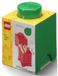 LEGO Pojemnik na klocek Brick 1 Zielony 40011734