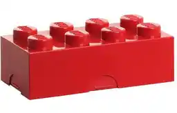 LEGO Pojemnik na klocek Brick 8 Czerwony 40041730