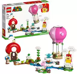 Lego Super Mario Peach lot balonem i ogródek 71419