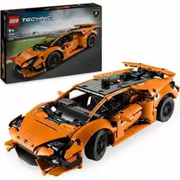 Lego Technic Pomarańczowe Lamborghini Huricán Tecnica 42196