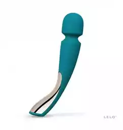 Lelo Smart Wand 2 - średni - ładowalny wibrator masujący (turkusowy)