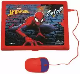 LEXIBOOK Zabawka laptop edukacyjny Spider Man 124 aktywności JC598SPI17