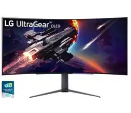 LG UltraGear 45GR95QE 45 UWQHD OLED 240Hz 0,03ms Zakrzywiony Gamingowy Monitor OLED