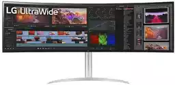 LG UltraWide 49WQ95C-W profesjonalny 49 cali 5K Nano IPS 144Hz 5ms Zakrzywiony Gamingowy monitor LED