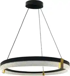 Light Prestige Lampa wisząca Plum 1 LED CCT duża czarna LP-0407/1P L BK Triangle