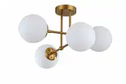 Light Prestige Lampa wisząca Roma 4 złota