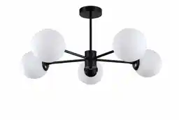 Light Prestige Lampa wisząca Roma 5 czarna