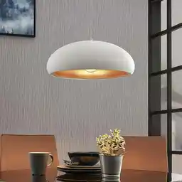 Lindby Gerwina Lampa Wisząca White/Gold 9624477