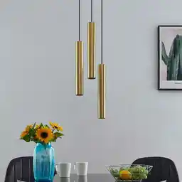 Lindby Joffrey Cluster Lampa Wisząca Brass 9627895