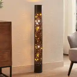 Lindby Lengla LED Lampa Podłogowa Black 9945417