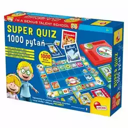 LISCIANI Gra edukacyjna I m a Genius Super Quiz 1000 pytań 304-PL56477