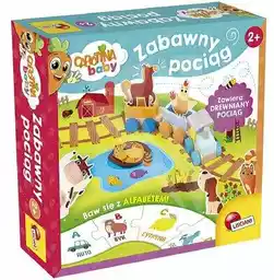 LISCIANI Zestaw edukacyjny Carotina Baby Zabawny pociąg 304-PL84005