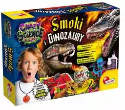 LISCIANI Zestaw kreatywny Crazy Science Smoki i dinozaury 304-PL89390