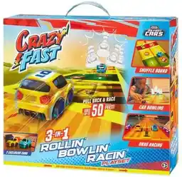 Little Tikes Tor samochodowy Crazy Fast 3-in-1