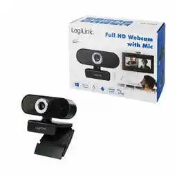 Logilink Kamera internetowa FULL HD z mikrofonem