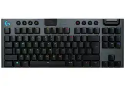 Logitech Klawiatura bezprzewodowa G915 TKL Czarny Klikające 920-009537