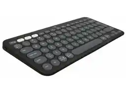 Logitech Klawiatura bezprzewodowa Pebble Keys 2 K380s grafitowa