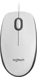 Logitech M100 USB biała