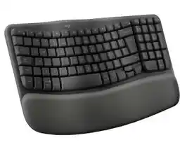 Logitech Wave Keys Grafitowy Klawiatura membranowa