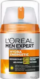 Loreal Men Expert Hydra Energetic Krem nawilżający przeciw oznakom zmęczenia SPF15 50ml