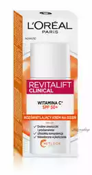 Loreal Revitalift Clinical witamina C rozświetlający krem na dzień SPF50 50ml