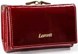 Lorenti Portfel damski czerwony 55020-SH NAPIS RED