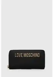 LOVE MOSCHINO Duży Portfel Damski JC5611PP1LKD0000 Czarny