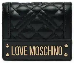 LOVE MOSCHINO Mały Portfel Damski JC5601PP1LLA0000 Czarny