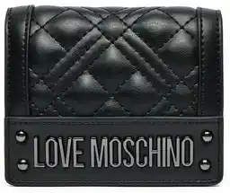 LOVE MOSCHINO Mały Portfel Damski JC5601PP1LLA000A Czarny