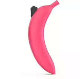 Love to Love oh oui danger pink - Wibrujące dildo w kształcie banana